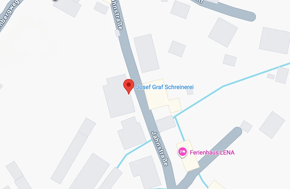 Standort Schreinerei Graf in Bodenmais 